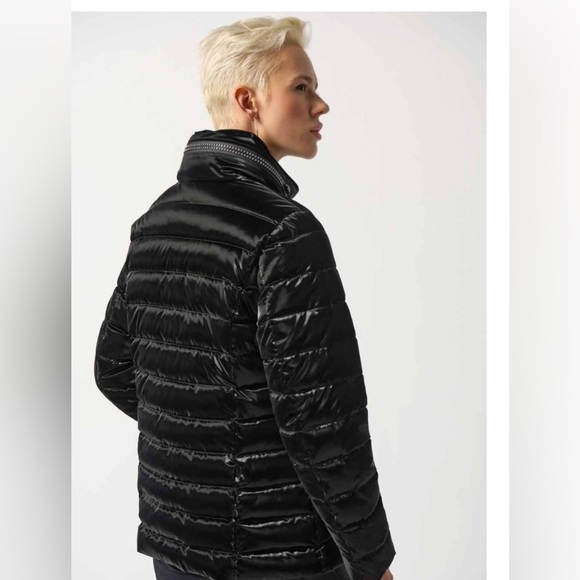 Joseph Ribkoff Shinny Puffer Jacket - Picture 6 of 6